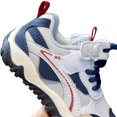 thumbnail image 5 of Kids Sneakers, Toddler Boys Girls Running Sneakers Winter Shoes Kids Lightweight Tennis Warm Fleece Linced Athletic Sport Cold Weather Sneaker for Toddler/Little Kid, Blue US-5C/EU-21, 5 of 6