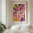 thumbnail image 5 of Where The Sun Finds Us - Painting Breakfast Watercolor Kitchen Decor Fruit Summer Illustration Cafe Oak Framed Wall Art Print 12 x 16 inches, 5 of 12