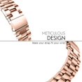 thumbnail image 3 of Correa de reloj para Samsung Galaxy Watch 3 45 mm / Gear S3 Frontier Classic / Galaxy Watch 46 mm / Moto 360 2nd Gen 46 mm, 22 mm Reemplazo de metal de acero inoxidable, 3 of 5