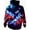 Blue, variant on Christmas Sweatshirt Street Style b_oys Hoodie With Digital Print Long Sleeve Pullover Casual Comfort Fit Youth Sweatshirt For k_ids Christmas Sweater