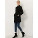 thumbnail image 3 of INSPIRE CHIC Chaqueta de invierno con cuello Peter Pan para mujer Negro S, 3 of 6
