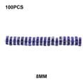 thumbnail image 4 of facefd 100 Pieces Rhinestone Rondelles with Big Holes Charm Spacer Beads Jewelry Crystal Multi-colors Loose Bead for DIY Necklace Dark Blue, 4 of 5