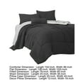 thumbnail image 5 of Alice 8 Piece King Comforter Set, Soft Dark Gray By The Urban Port- Saltoro Sherpi, 5 of 5