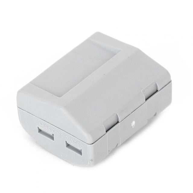 Conector rápido de cable de 10 piezas Conectores de cableado PCT-215 Bloques de terminales Iluminación de 5 vías para conexión rápida de cable eléctrico Ecomeon no