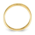 thumbnail image 2 of Finest Gold 14K Yellow Gold Footprints In The Sand Ring - Size 6, 2 of 8