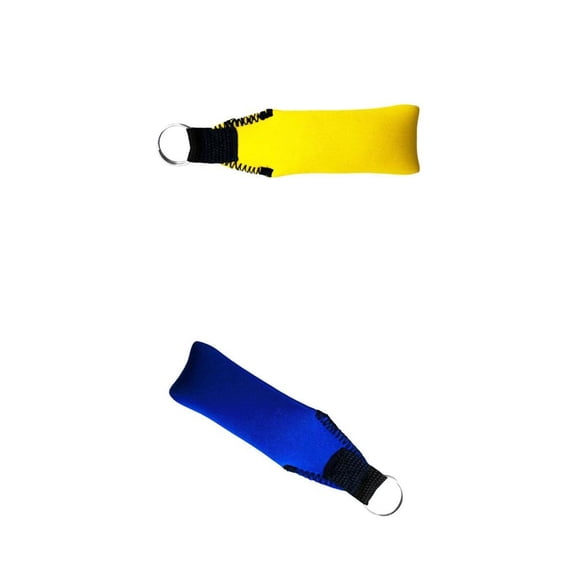 2 Unids Flotante Llavero Flotador Playa Marine Boat Seaside Agua Deporte Titular de la Clave Sunnimix Flotador de llavero flotante