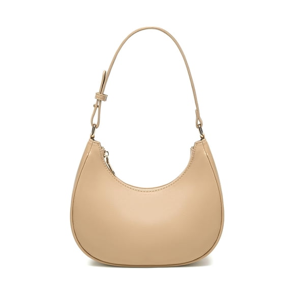 WSRYDJDL Crescent Bolsos de hombro para mujer lindo Hobo Tote bolso debajo del brazo monederos mini bolso de embrague con cierre de cremallera