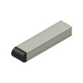 thumbnail image 2 of Deltana 4" MODERN BASEBOARD BUMPER, SOLID BRASS Rectangular, Brushed Nickel, 2 of 2
