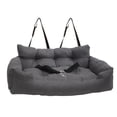 thumbnail image 2 of Para asiento para el automóvile para perros correas ajustables cómodas y seguras., 2 of 7