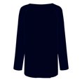 thumbnail image 5 of Pompotops Blouse Décontractée Tribale Imprimée à Manches Longues Col Rond pour Femmes, 5 of 5