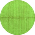 thumbnail image 1 of Ahgly Company Indoor Round Abstract Green Modern Area Rugs, 8' Round, 1 of 4