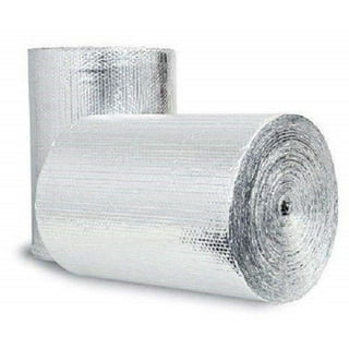 Johns Manville R-13 Poly Faced Fiberglass Insulation Roll 15 in. x