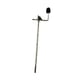thumbnail image 2 of Soporte de platillo de metal de fácil instalación ajustable con varilla en L para salpicaduras y choques 58 cm, 2 of 9
