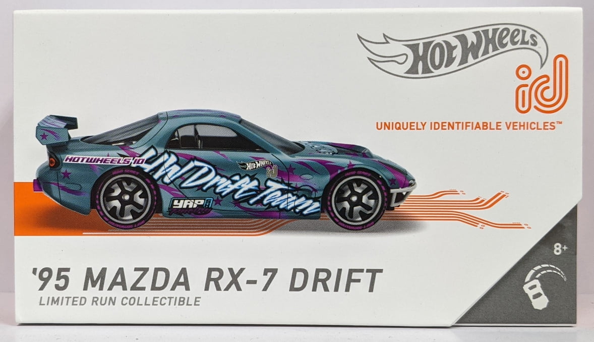 Hot Wheels Id Car 95 Mazda Rx 7 Drift Series 2 Case D Fxbo2 Limited Run Walmart Com