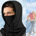 thumbnail image 5 of Balaclava Cold Weather Fleece Windproof Ski Mask Winter Breathable Thermal Face Mask Neck Warmer Scarf Helmet Hood, 5 of 6