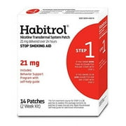 Habitrol Nicotine Transdermal System Stop Smoking Aid, Step 1 (21 mg), 14 Patches