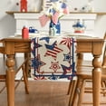 thumbnail image 6 of Sm:)e Stars 4th of July Table Runner 13x72 Inch, Patriotic Decor Durable and Stylish Independence Day Party and Family Gathering Supply, 6 of 6