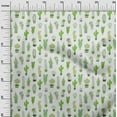thumbnail image 3 of oneOone Polyester Lycra Green Fabric Cactus Craft Projects Decor Fabric Printed By The Yard 56 Inch Wide, 3 of 5