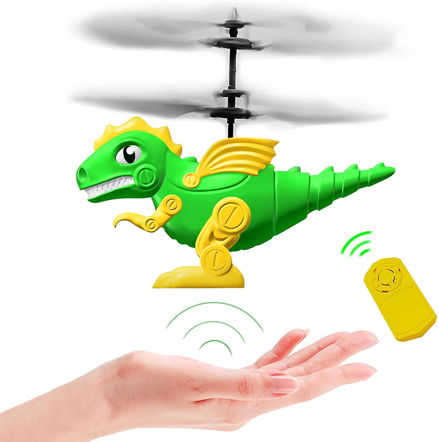 Hymaz Dinosaurs Flying Toys for Kids Remote Controlled Flying