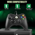 thumbnail image 2 of Controlador Para Xbox 360, Controlador De Pc Con Vibracin, Controlador Con Cable Usb Gamepad Para Xbox 360/xbox 360 Slim/pc (windows 7/8/8.1/10/xp/vis, 2 of 5