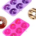 thumbnail image 4 of Non-stick Cake Dessert Silicone Mold Cake Tool Doughnut Molds Baking Tools, 4 of 5