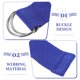 thumbnail image 3 of SHOWERORO 5Ud Cinturón Reutilizable Azul Para Yoga Con Compacto Y Material Resistente, 3 of 7