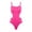 Hot Pink, variant on Body Shaper for Women Women'S Seamless Strapless Shapewear Bodysuit， Full Body Shaper with Control And Open Design， All Day Comfort Teddy Lingerie for Versatile Wear Teddy Lingerie