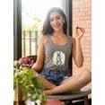 thumbnail image 2 of Fairytale Hare Racerback Tank Women -Grace Popp Designs, Female x-Small, 2 of 4