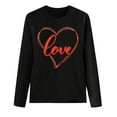 thumbnail image 4 of Ichuanyi Womens Sweatshirts Winter Fall Women Plus Size Printed Pullover Long Sleeve Sweatshirt Top, 4 of 4