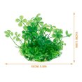 thumbnail image 6 of KONTONTY Aquarium Shamrocks Fish Tank Ornament Plastic 1Pack Aquarium Decorations in, 6 of 6