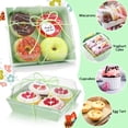 thumbnail image 3 of Cajas de charcutería Outus, paquete de 100 unidades con tapas transparentes de papel para alimentos, 3 of 7