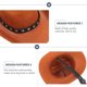 thumbnail image 4 of Sombrero decorativo para perro, sombrero vaquero para perro, accesorio para fiesta de mascotas, 4 of 5