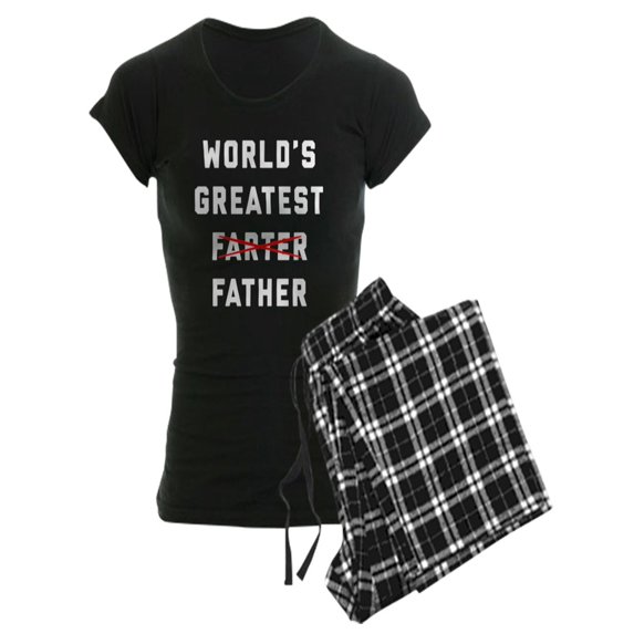 CafePress - World's Greatest Farter - Women's Dark Pajamas