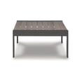 thumbnail image 3 of Signature Design by Ashley Casual Tropicava Outdoor Coffee Table  Taupe, 3 of 6