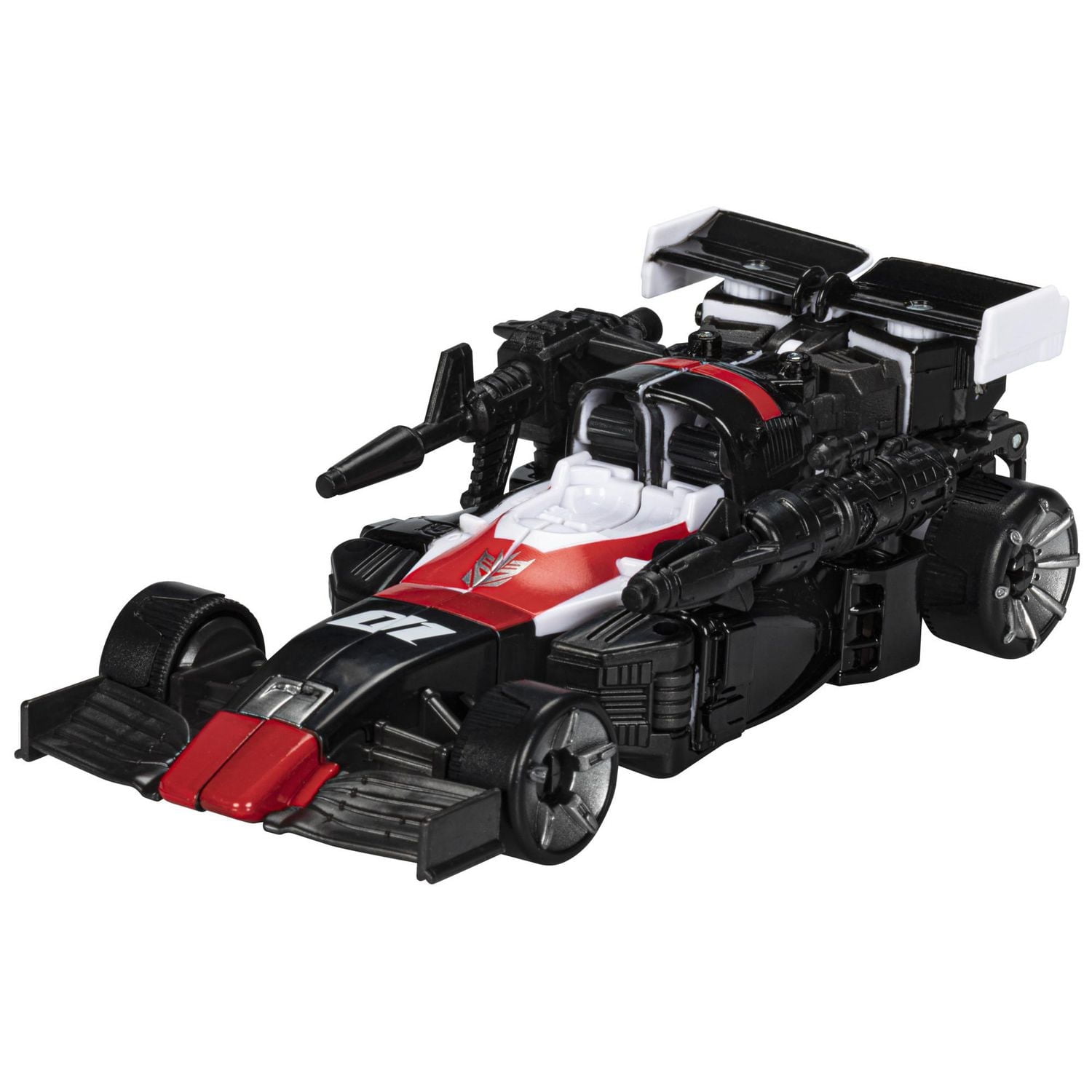 Transformers Toys Generations Legacy Velocitron Speedia 500 Collection Deluxe Decepticon Crasher, Age 8 and Up, 5.5-inch
