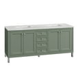 thumbnail image 6 of James Martin Vanities 72" Double Vanity, Smokey Celadon w/ 3 CM Arctic Fall Top, 6 of 7