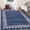 blue, variant on GlowSol Hallway Runner Rug 2x6 Non Slip Scalloped Washable Rug for Kitchen Entry Stain Resistant Modern Border Throw Floor Carpet Long Runner Mat for Bathroom Living Room Bedside, Green