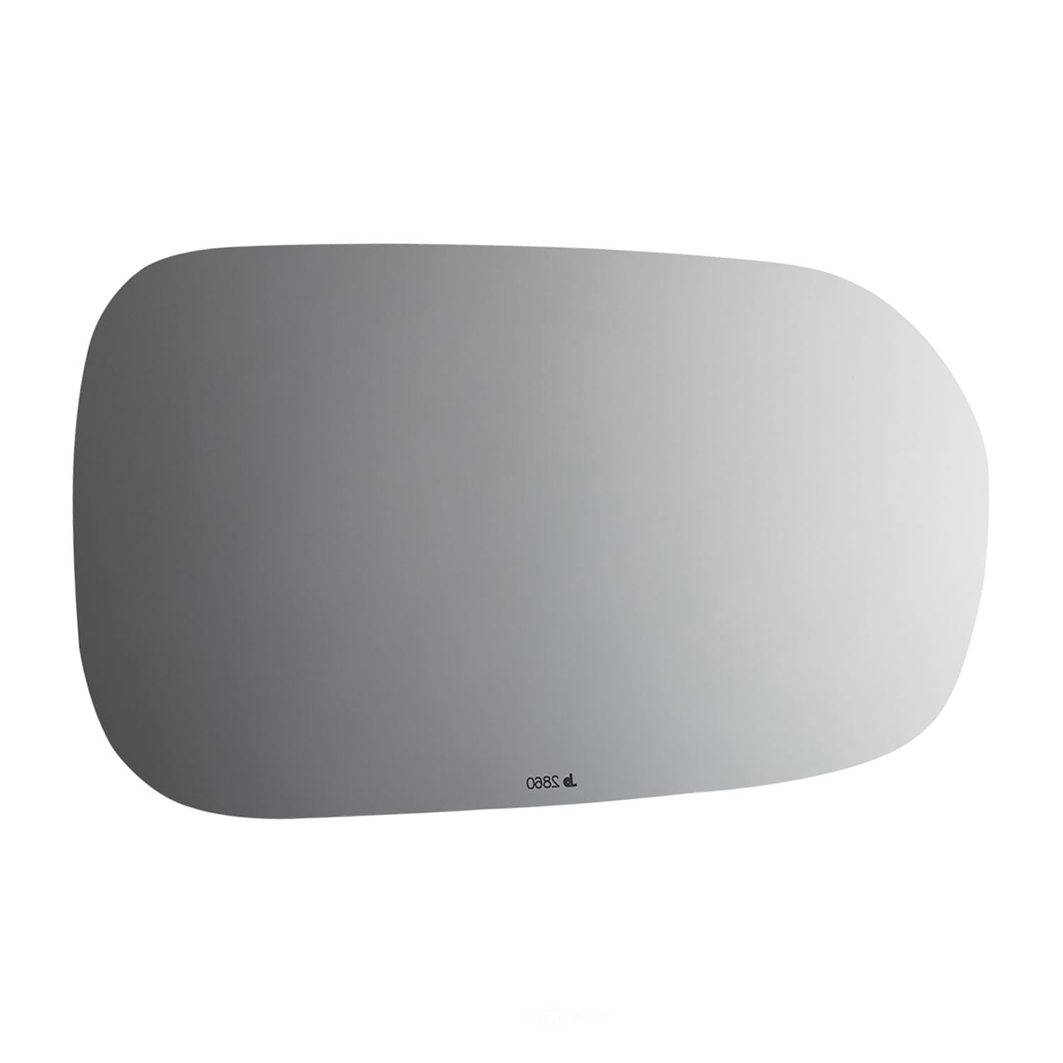 Burco Side View Mirror Replacement Glass - Clear Glass - 2860