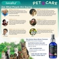 thumbnail image 4 of Natural Pet Dental Care Solution Pet Water Additive: Best Dog Breath Freshener for Bad Dog Breath & Cat Bad Breath - Fights Tartar & Plaque - Easy No Flavor, Just Add to Water! Vet Remedy IWALU (4OZ), 4 of 5