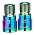 thumbnail image 1 of Kit de 2 extensores de pedal de bicicleta con marcas L y R, adaptadores de metal para 9/16 20MM, 1 of 9