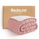 thumbnail image 1 of Manta Bedsure Sherpa de forro polar, tamaño doble, 150 x 200 cm, rosa, 1 of 7
