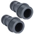 thumbnail image 2 of G1/2 Male Thread Garden Hose Tap Nipple Adapter - 2pcs Irrigation Tool, 2 of 5