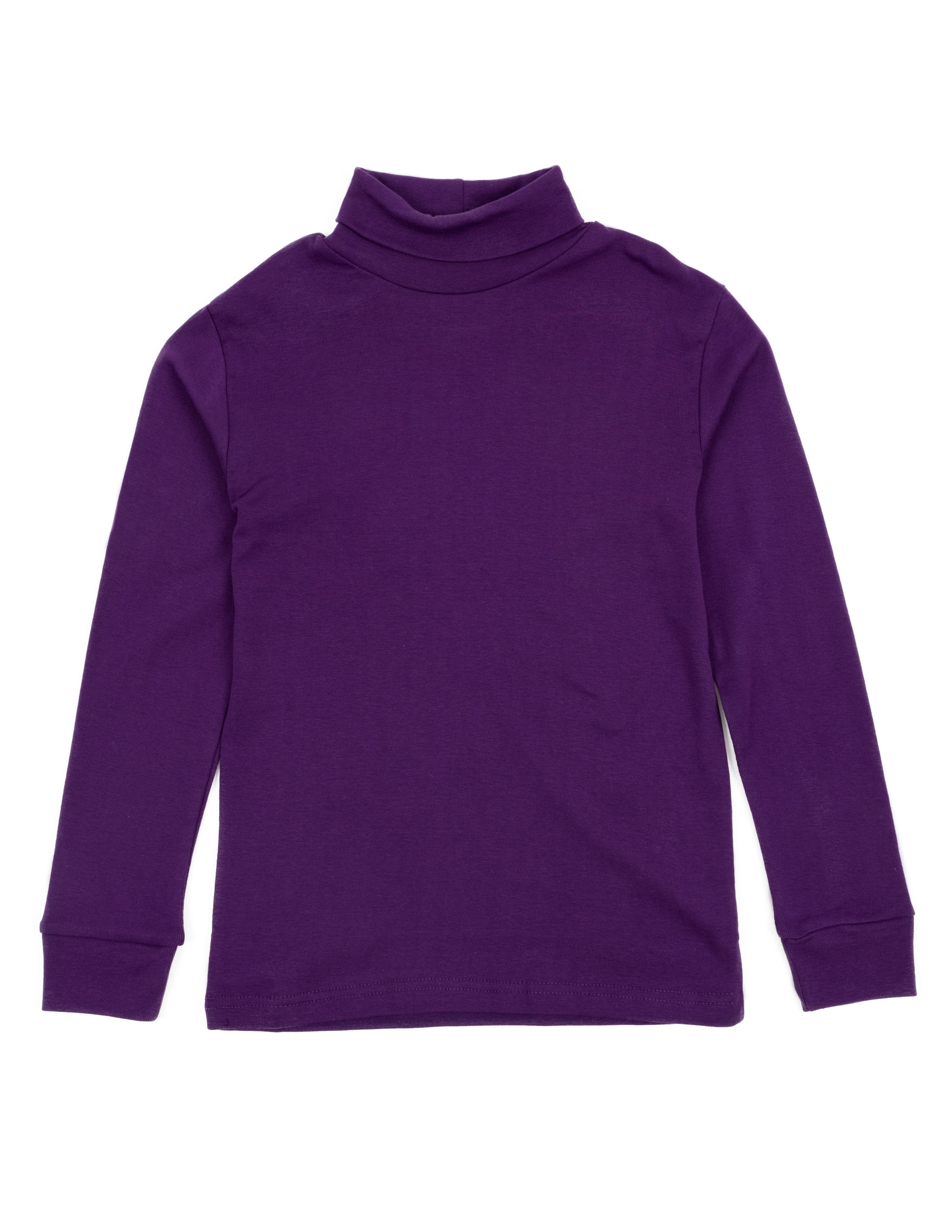 Leveret Kids Cotton Turtleneck Dark 