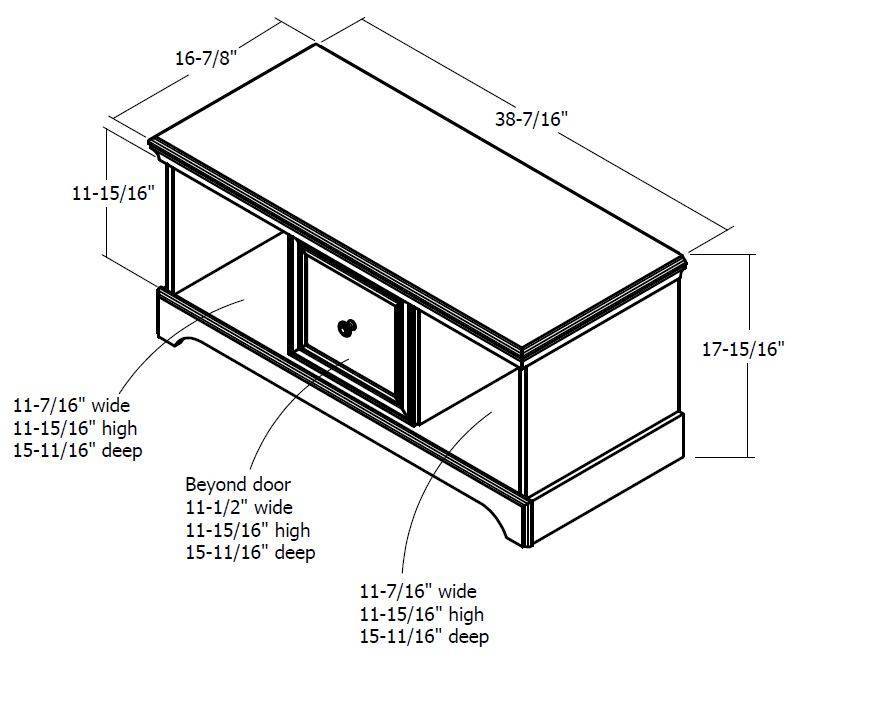 Stone River Storage Shoe Bench With Fabr - Walmart.com