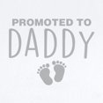 thumbnail image 2 of CafePress - Promoted To Daddy Body Suit - Baby Light Bodysuit, Size Newborn - 24 Months, 2 of 4