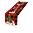 thumbnail image 2 of Honmine Christmas Tablecloth with Holiday Patterns, Festive Dining Table Cover for Decoration, Long 72.74 Inch Table Cloth for Party, Home, Event, 2 of 6