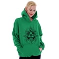 thumbnail image 4 of Triangle Eye Wheel Symbolic Spirit Hoodie Sweatshirt Women Men Brisco Brands L, 4 of 6