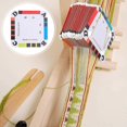 thumbnail image 2 of 200pcs Tablet Weaving Cards Belt Weaving Shuttle Paper Loom Card For Loom Or Inkle Yarn Thread Guide Seperator Cards Cardboard Weaving Supplies, 2 of 5