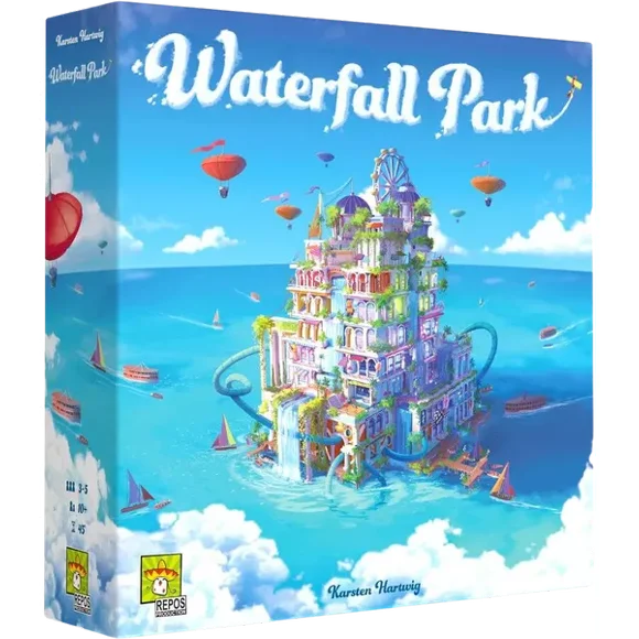 Waterfall Park 3-5 players, ages 8+, 45 minutes