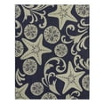 thumbnail image 4 of Gertmenian Paseo Canoa Coastal Geometric Navy Outdoor Area Rug, 6x9, 4 of 8